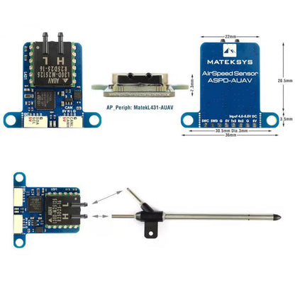 Matek HCS-150A Systems Hall Effect Current Sensor 150A Module 0~69V Voltage Sense