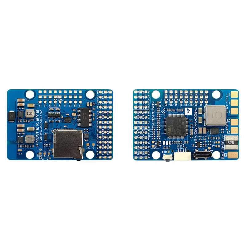 Matek Mateksys F405 WING V2 Flight Controller Built-in ICM42688P OSD SD Slot