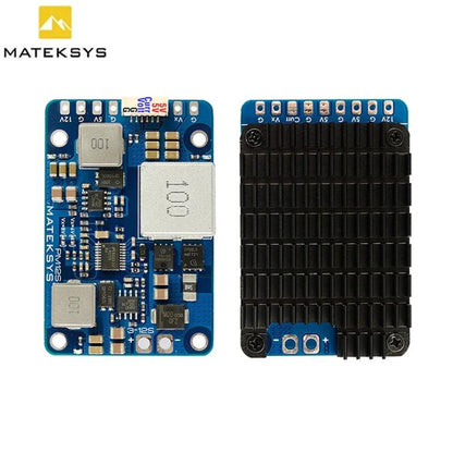 Matek PM12S-3 Power Module - 3-12S LiPo Input W/5V 9V Dual BEC & Heatsink