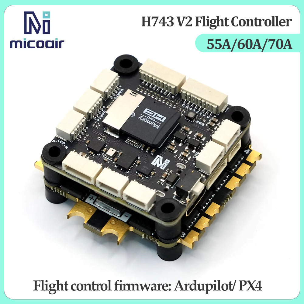 MicoAir H743 V2 Flight Stack 55A60A70A 4IN1 ESC – FPVSTORERC