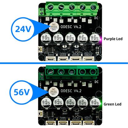 ODESC V4.2 Hochpräziser bürstenloser Servomotor-Controller mit Einzelantrieb und hohem Strom