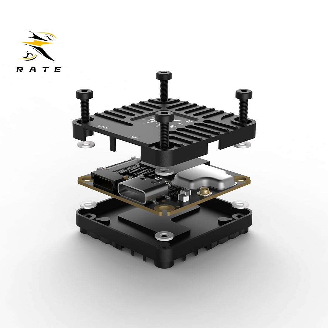 RATE O4 Wide-Angle Lens Housing & Lightweight CNC Housing