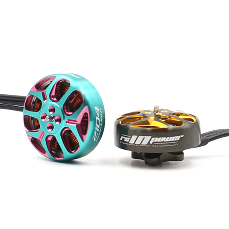 RCINPower GTS V3 2104T 18003000KV Brushless Motor 3~6S Lipo 1.5mm External Shaft For 3~6 inch Propeller 3~4inch Toothpick Drones