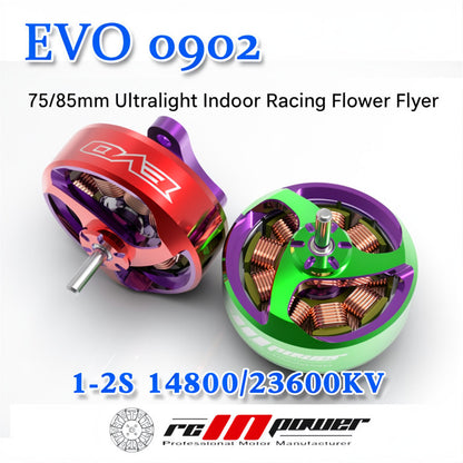 RCinpower EVO 0902 Indoor 75/85mm Racing FPV Brushless Motor (Presell)
