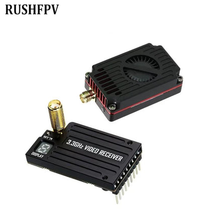 RUSHFPV 3.3G 4W VTX Supports IRC Tramp Protocol