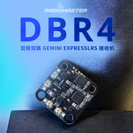 Radiomaster DBR4 Dual Band Xross Gemini ExpressLRS Receiver
