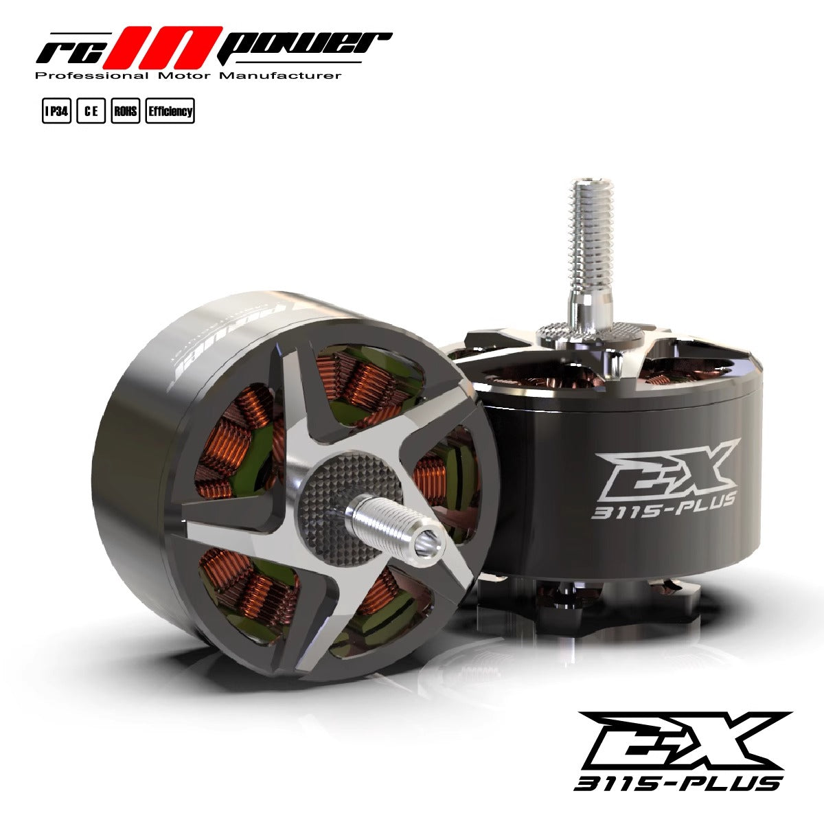 Rcinpower EX3115 PLUS 450KV 10-12S 900KV Brushless Motor