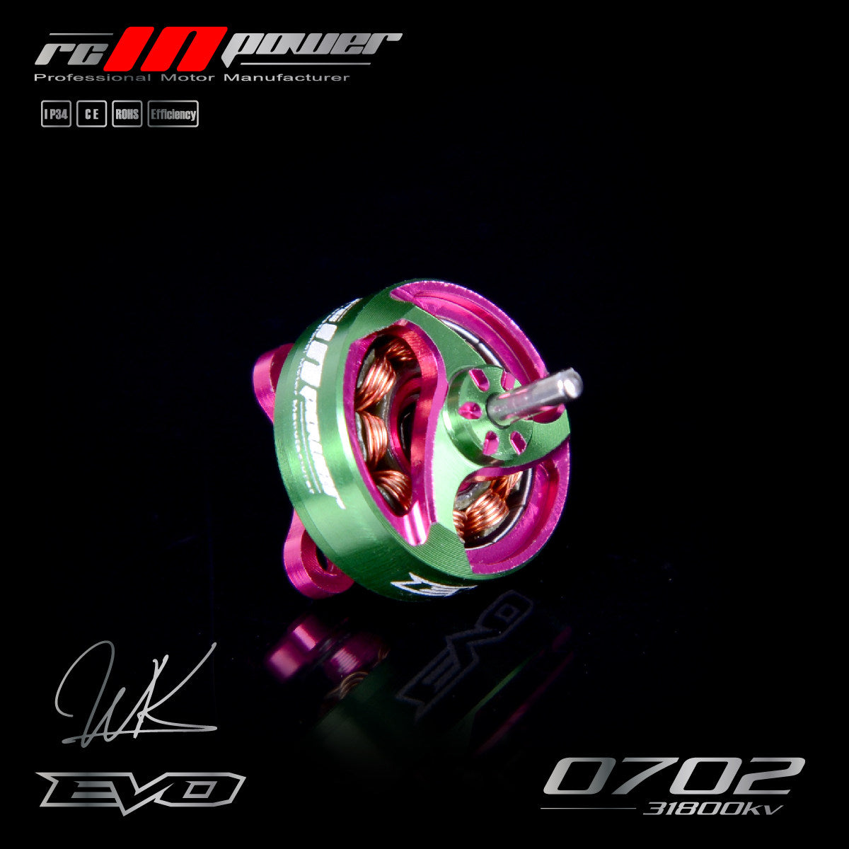 RCinPower Evo 0702 - 31800KV 1S FPV Micro Brushless Motor – FPVSTORERC