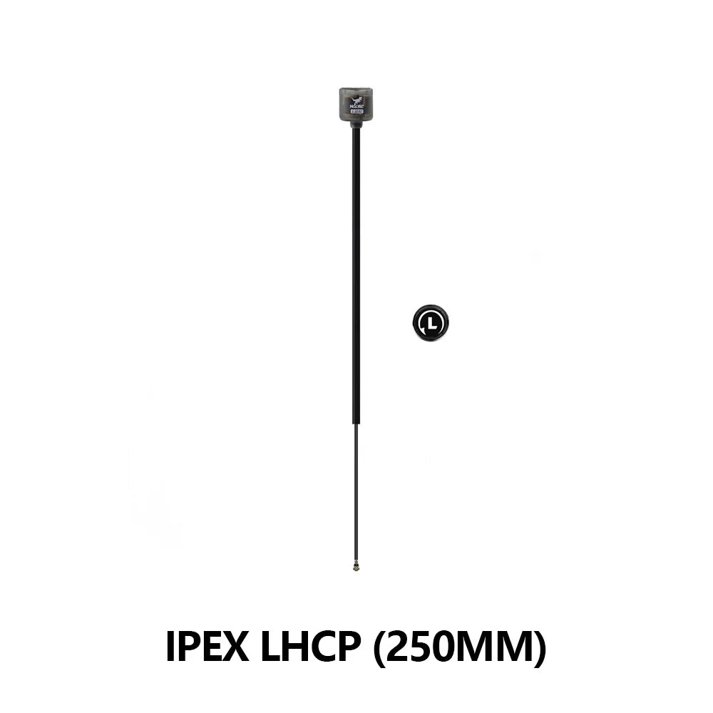 HGLRC 5.8GHz RHCP/LHCP Omni Antenna, 2.5dBi Gain SMA/U.FL/MMCX for Long Range FPV Drone