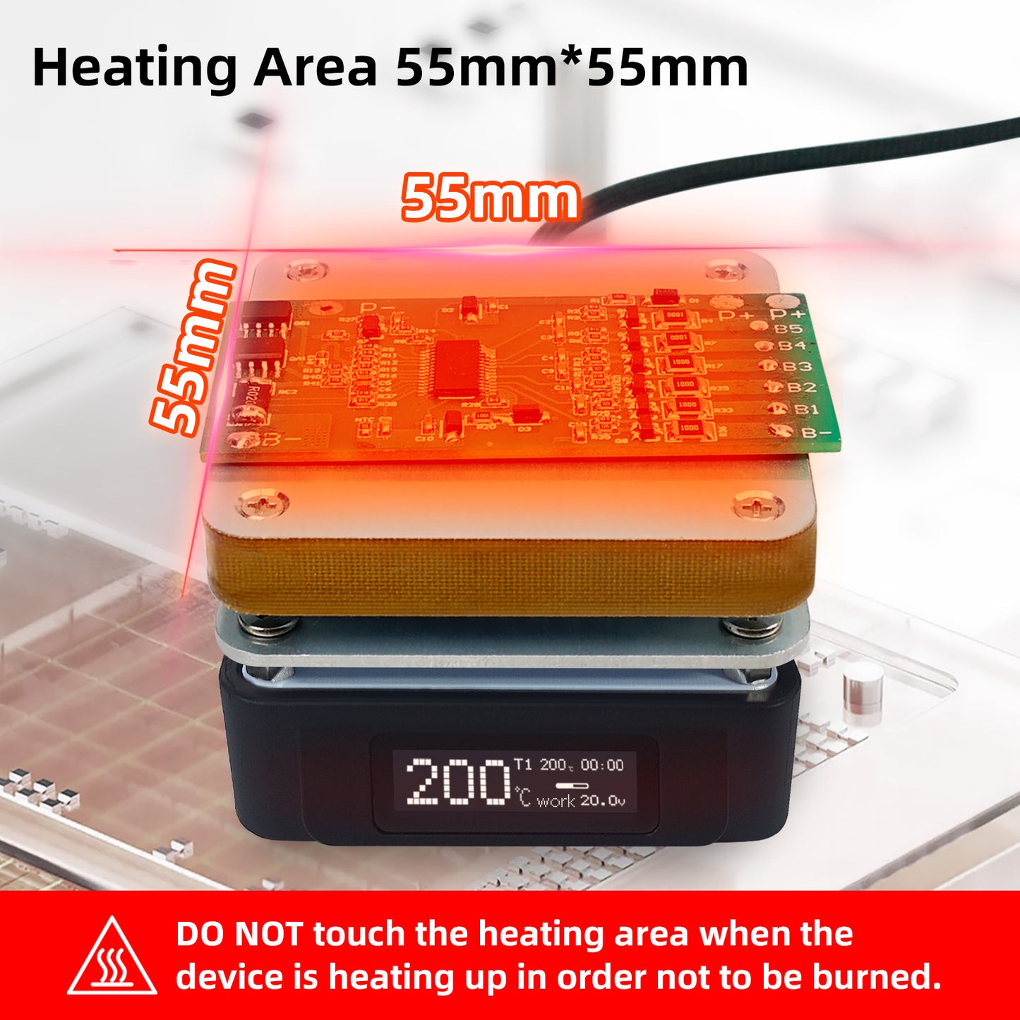 Estación de precalentamiento y retrabajo SEQURE T55