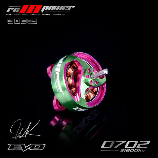 Rcinpower 2026 New Model  Evo 0702 31800kv 1s Fpv Micro Brushless Motor