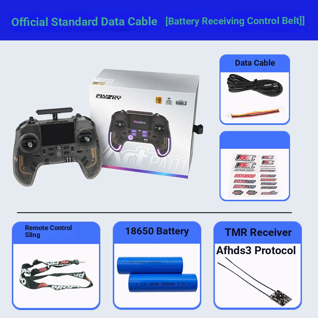 Flysky ProArt PA01 Double loop Colorful H7 controller remote control ...