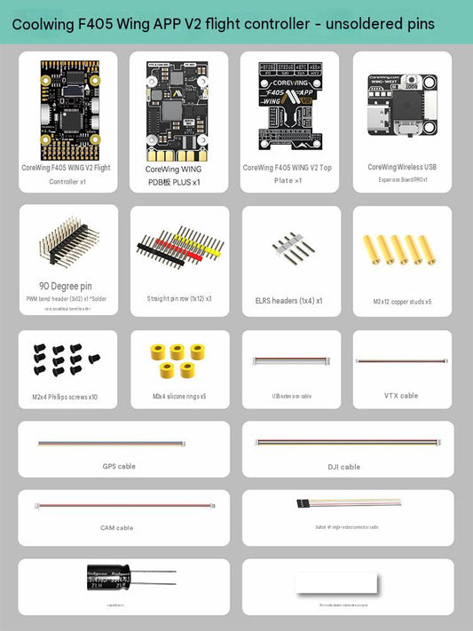 Corewing F405 Wing fixed-wing model drone flight controller V2 supports vertical takeoff Ardupilot