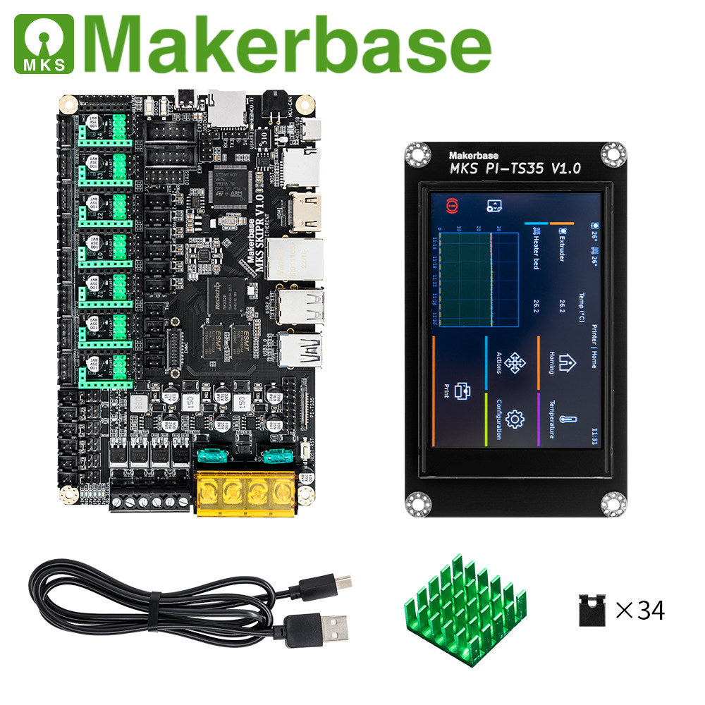 Makerbase MKS SKIPR 3D printer Klipper all-in-one motherboard