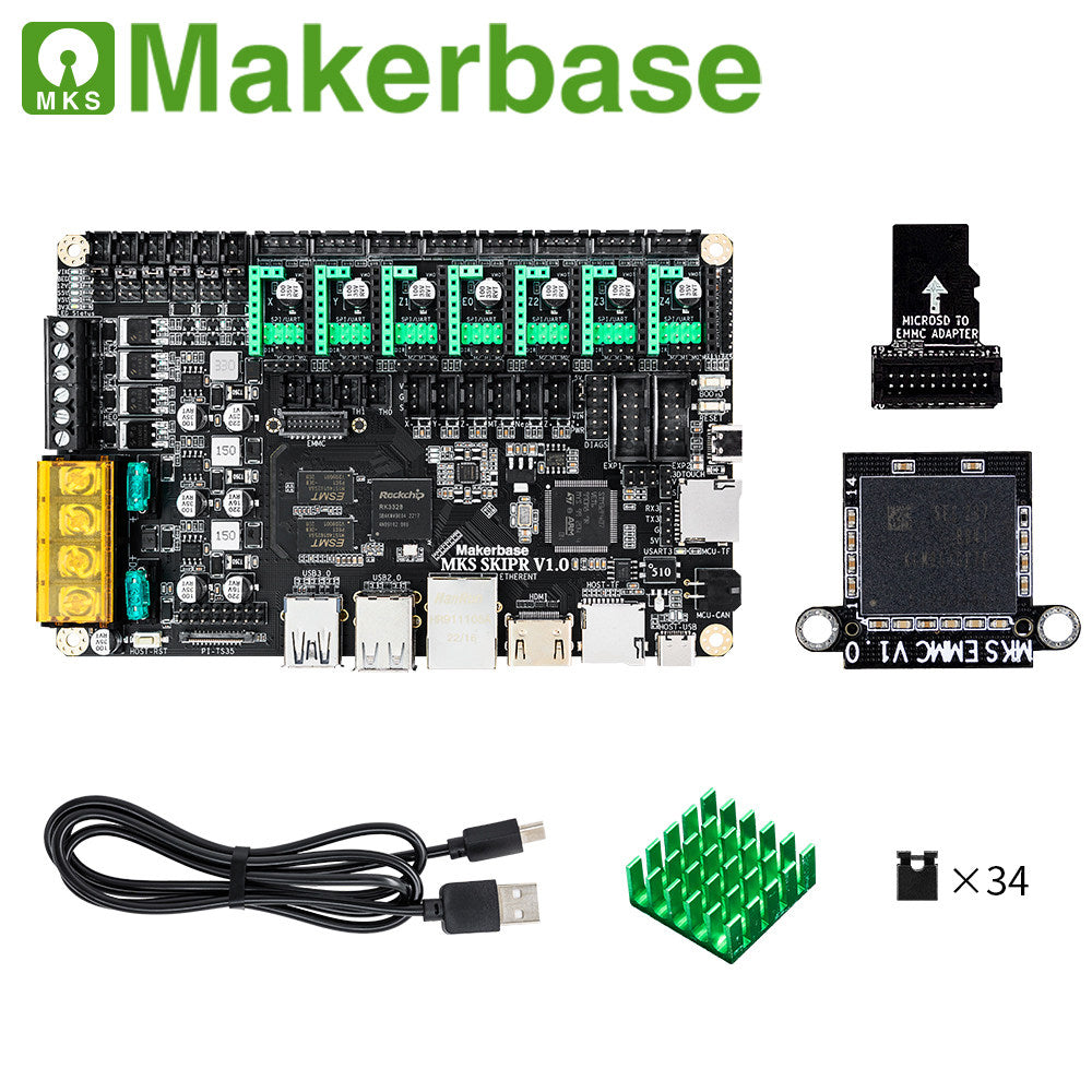 Makerbase MKS SKIPR 3D printer Klipper all-in-one motherboard