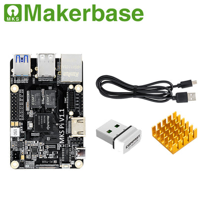 Makerbase MKS PI 3D Printed Motherboard KLIPPER Host Computer Supports Voron Replacement for Raspberry Pi