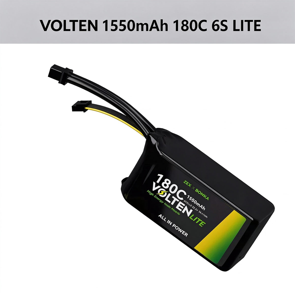 VOLTEN 180C 6S lithium battery FPV drone racing high-speed burst power multi-capacity