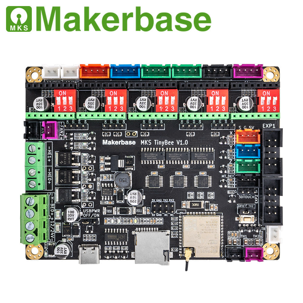 Makerbase MKS TinyBee 3D Printed Motherboard ESP32 WIFI MINI12864