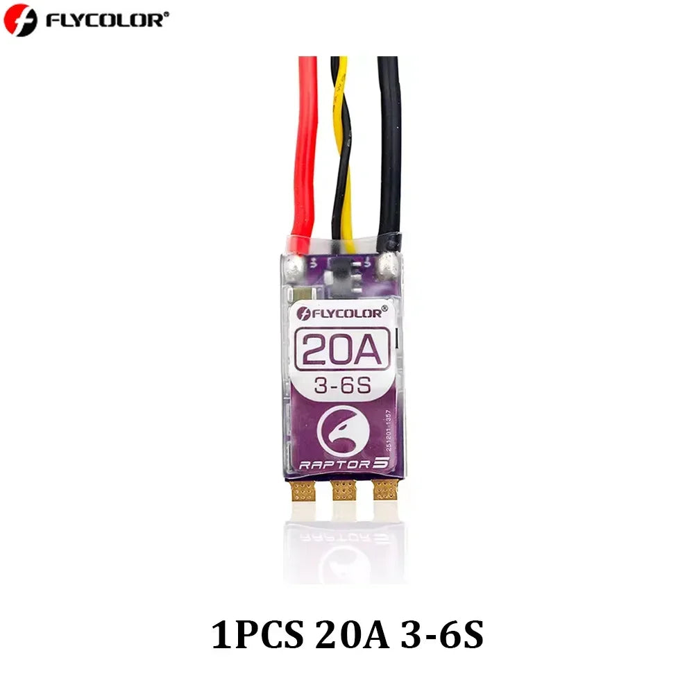 FLYCOLOR Raptor 5 20A 35A 45A 50A Multi-Rotor Brushless ESC