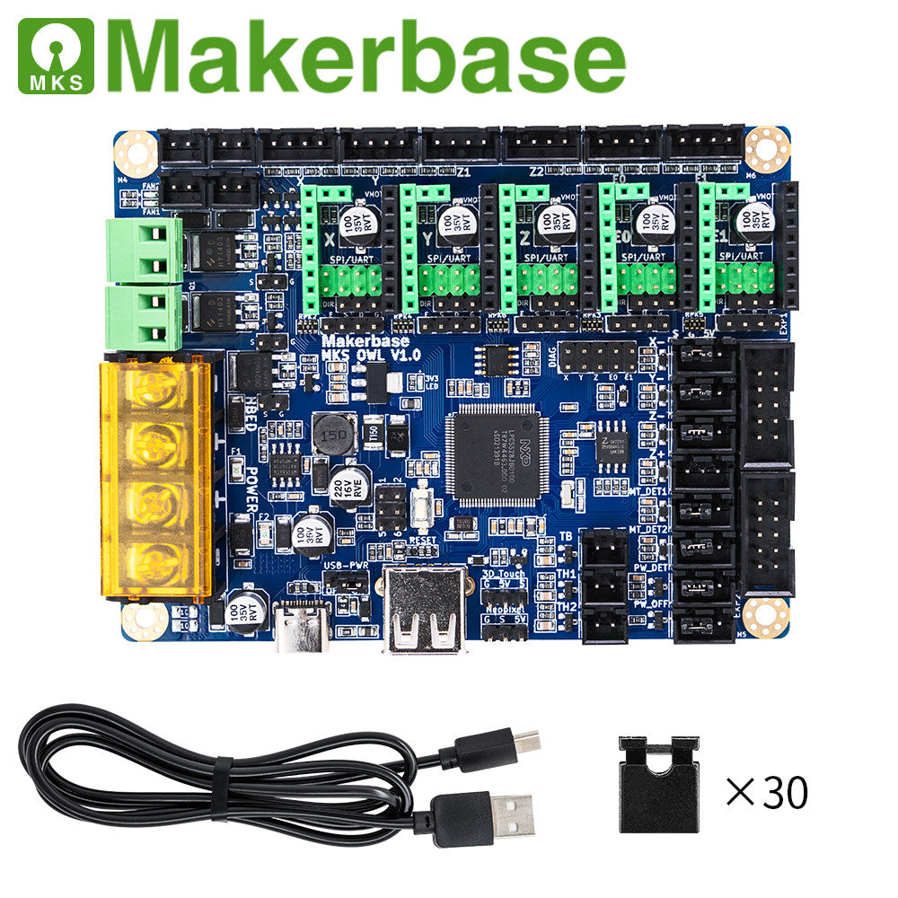 Makerbase MKS OWL Control Board 32-Bit 150MHz LPC5528 3D Printer Accessories