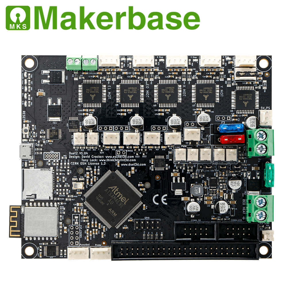 Makerbase MKS Duet2 WiFi 3D printer motherboard with Duex5 4.3/7.0-inch display