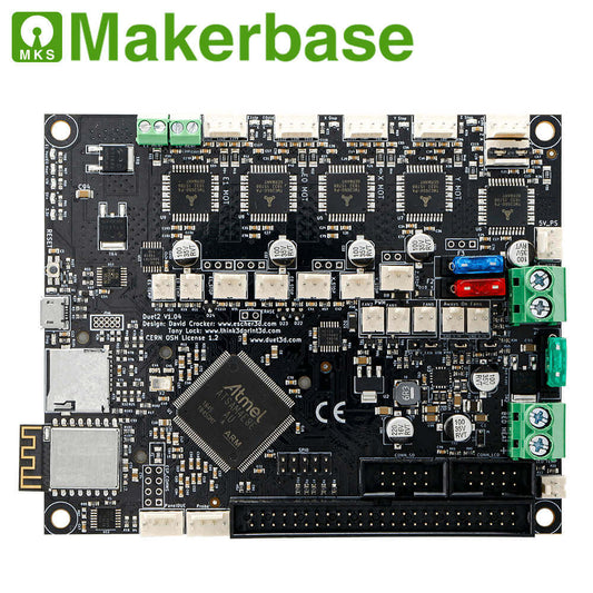 Makerbase MKS Duet2 WiFi 3D printer motherboard with Duex5 4.3/7.0-inch display