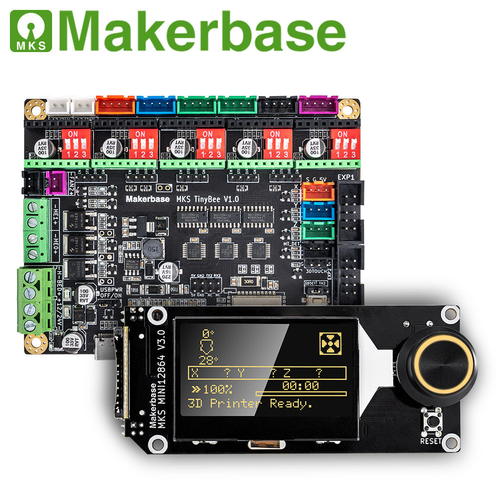 Makerbase MKS TinyBee 3D Printed Motherboard ESP32 WIFI MINI12864