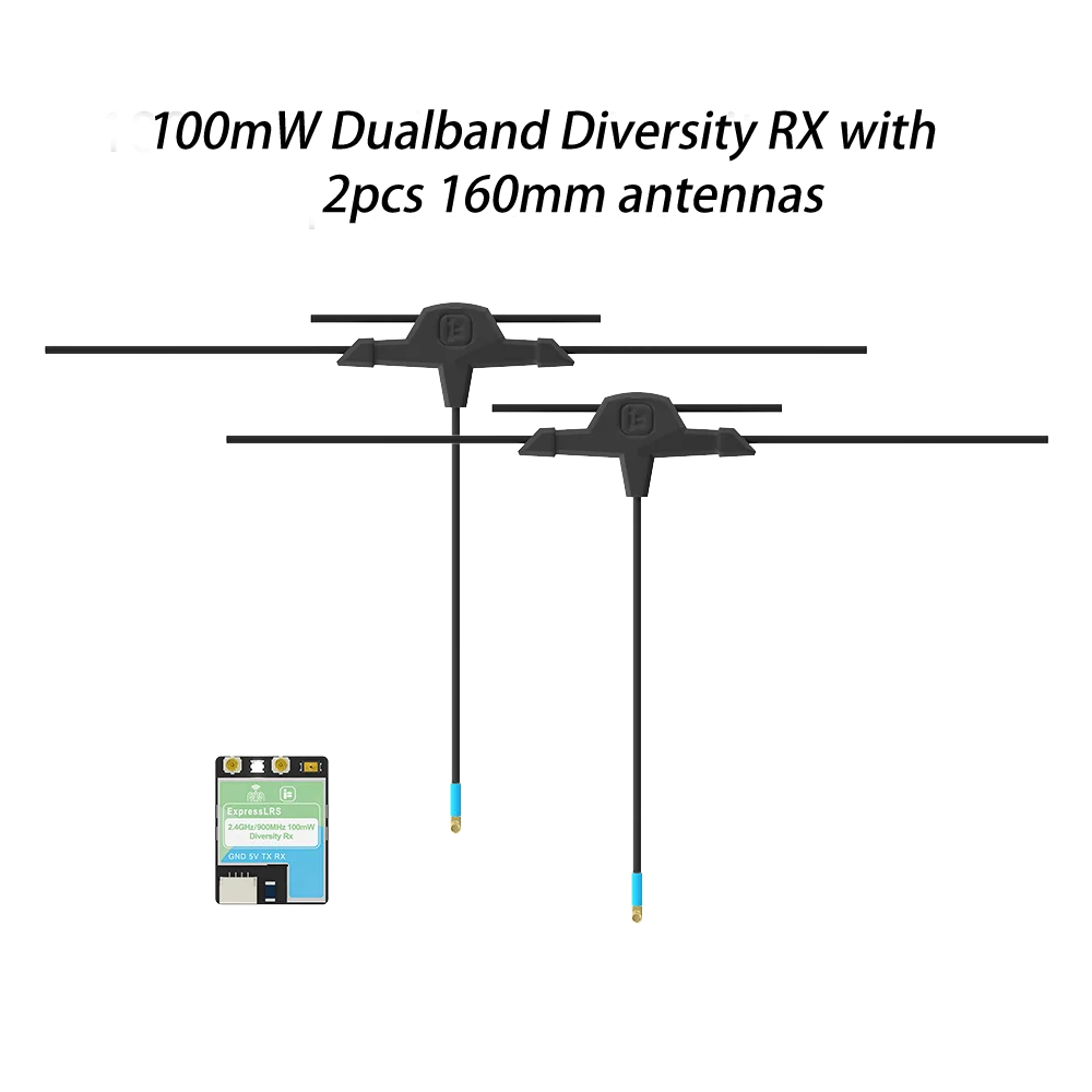 iFlight ExpressLRS ELRS Dual Band Receiver 100mW 500mW
