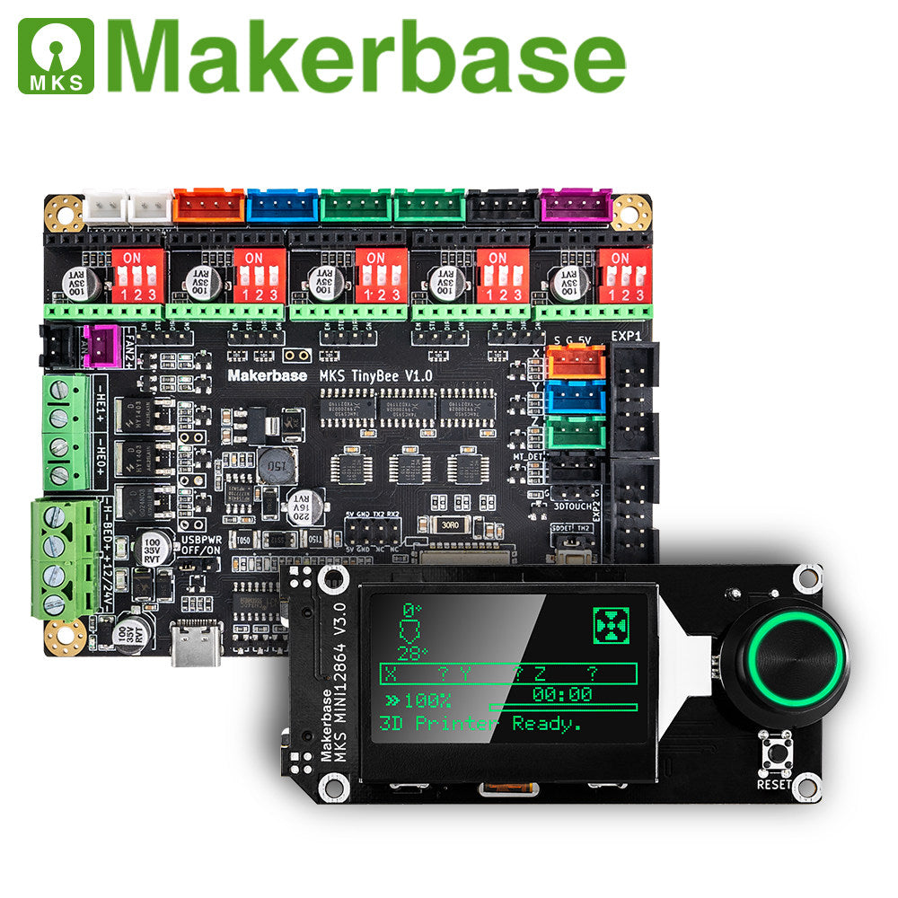 Makerbase MKS TinyBee 3D Printed Motherboard ESP32 WIFI MINI12864