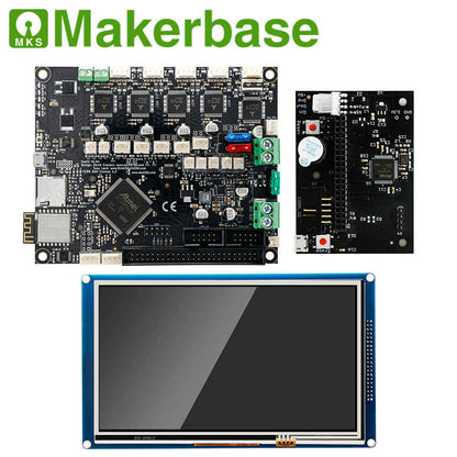 Makerbase MKS Duet2 WiFi 3D printer motherboard with Duex5 4.3/7.0-inch display