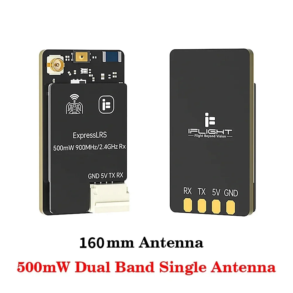 IFlight ELRS 100mW 500mW Dual-Band True Diversity Receiver Support