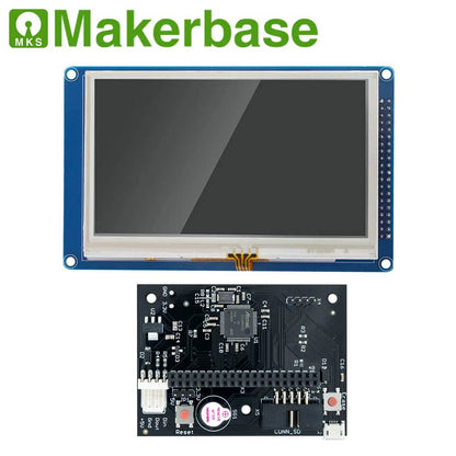 Makerbase MKS Duet2 WiFi 3D printer motherboard with Duex5 4.3/7.0-inch display