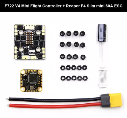 FOXEER F722 V4 Mini+Reaper F4 mini 60A Stack (MPU42688)