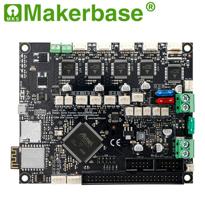 Makerbase MKS Duet2 WiFi 3D printer motherboard with Duex5 4.3/7.0-inch display
