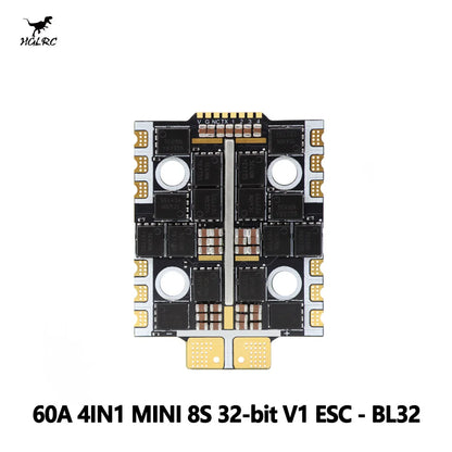 HGLRC 60A 4IN1 MINI ESC 3-8S 32-bit