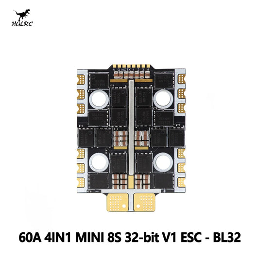 HGLRC 60A 4IN1 MINI ESC 3-8S 32-bit