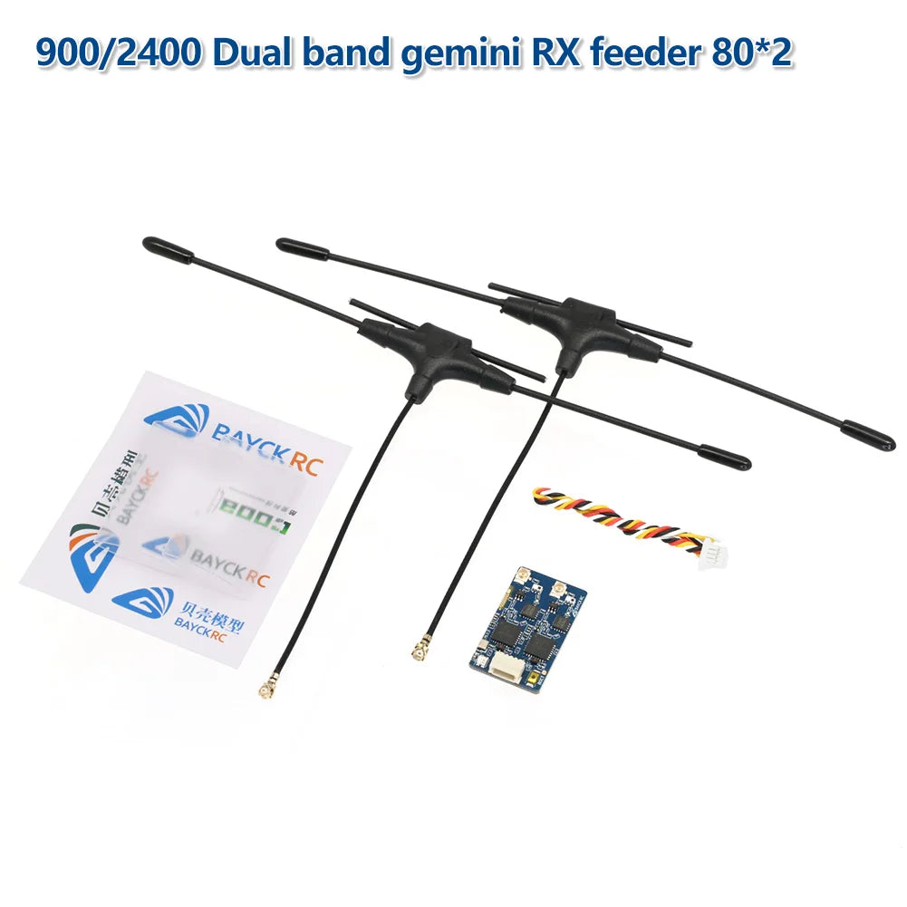 BAYCK ELRS 900MHz 2.4GHz 915M ELRS Dual Band Gemini Receiver