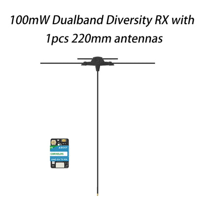 iFlight ExpressLRS ELRS Dual Band Receiver 100mW 500mW