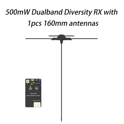 iFlight ExpressLRS ELRS Dual Band Receiver 100mW 500mW
