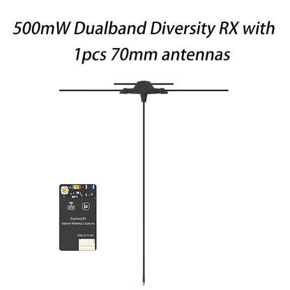 iFlight ExpressLRS ELRS Dual Band Receiver 100mW 500mW