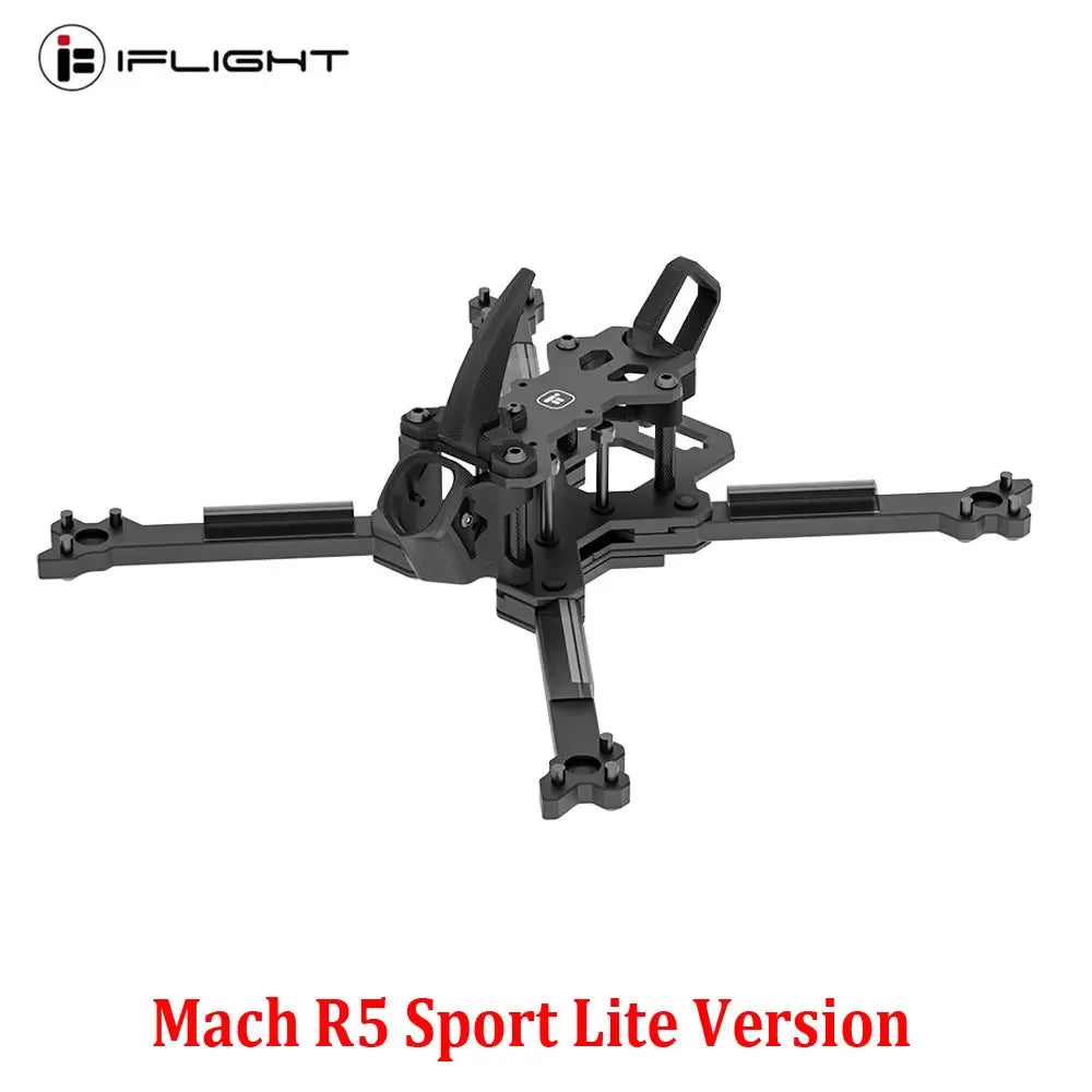 iFlight Mach R5 Sport FPV Frame Kit 5-Inch Carbon Fiber (CanopyLiteUltra)