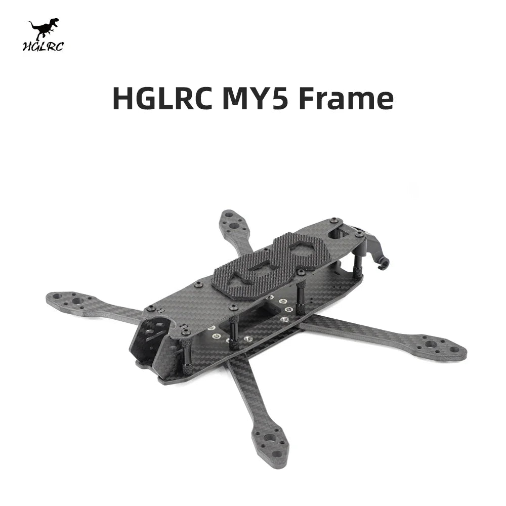 HGLRC MY5 5 Inch Frame 225mm Wheelbase Carbon Fiber