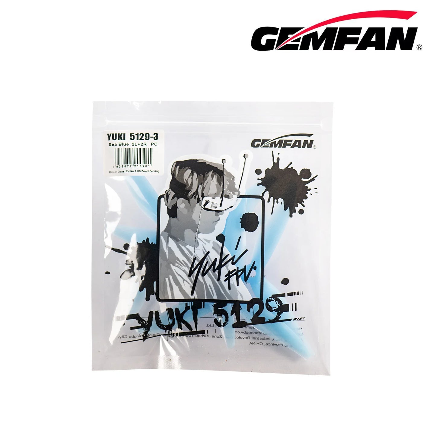 Gemfan 5129 YUKI 3-Blade Propeller