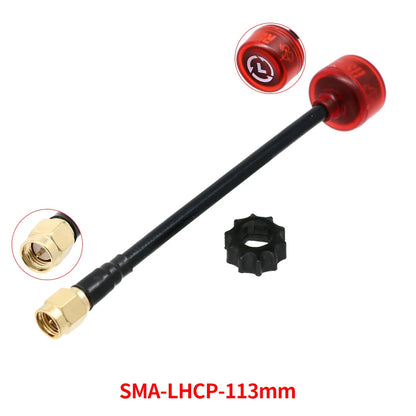 Rush Cherry FPV 5.8G Antenna LHCP RHCP SMA long range Racing Antenna