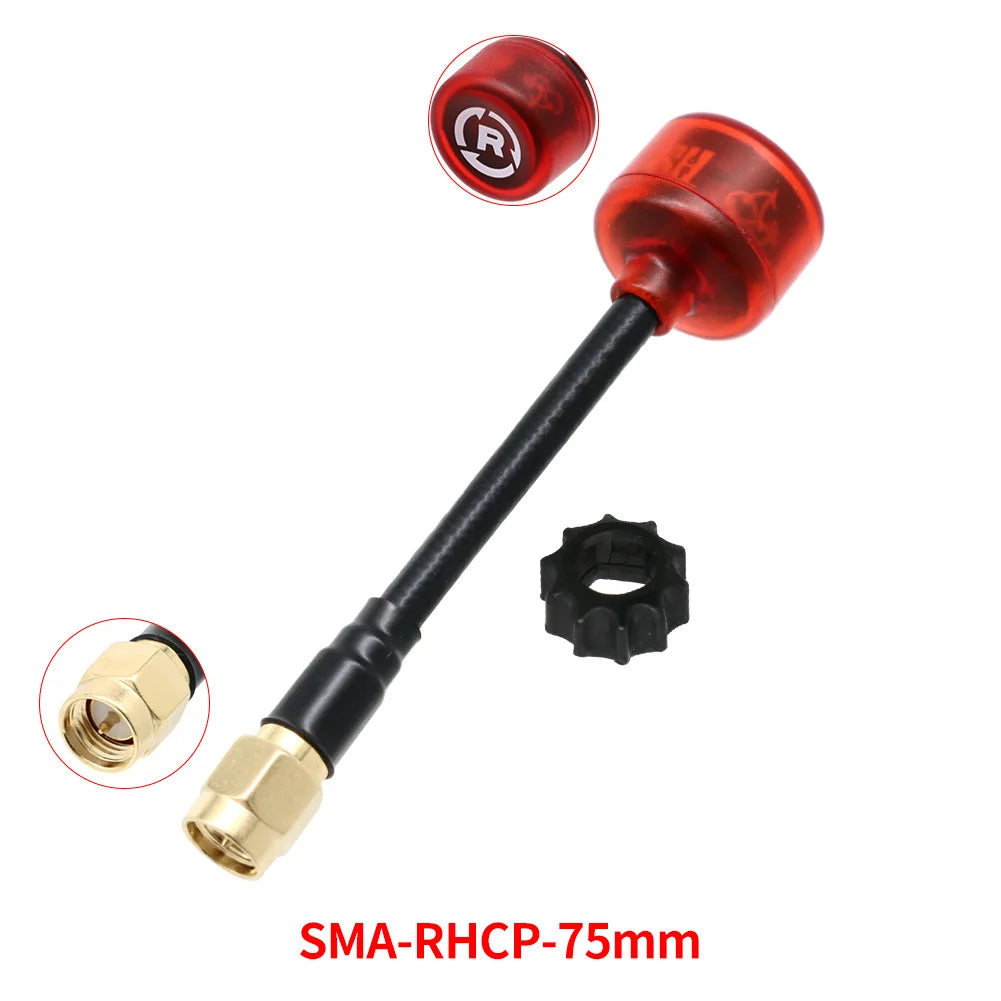 Rush Cherry FPV 5.8G Antenna LHCP RHCP SMA long range Racing Antenna