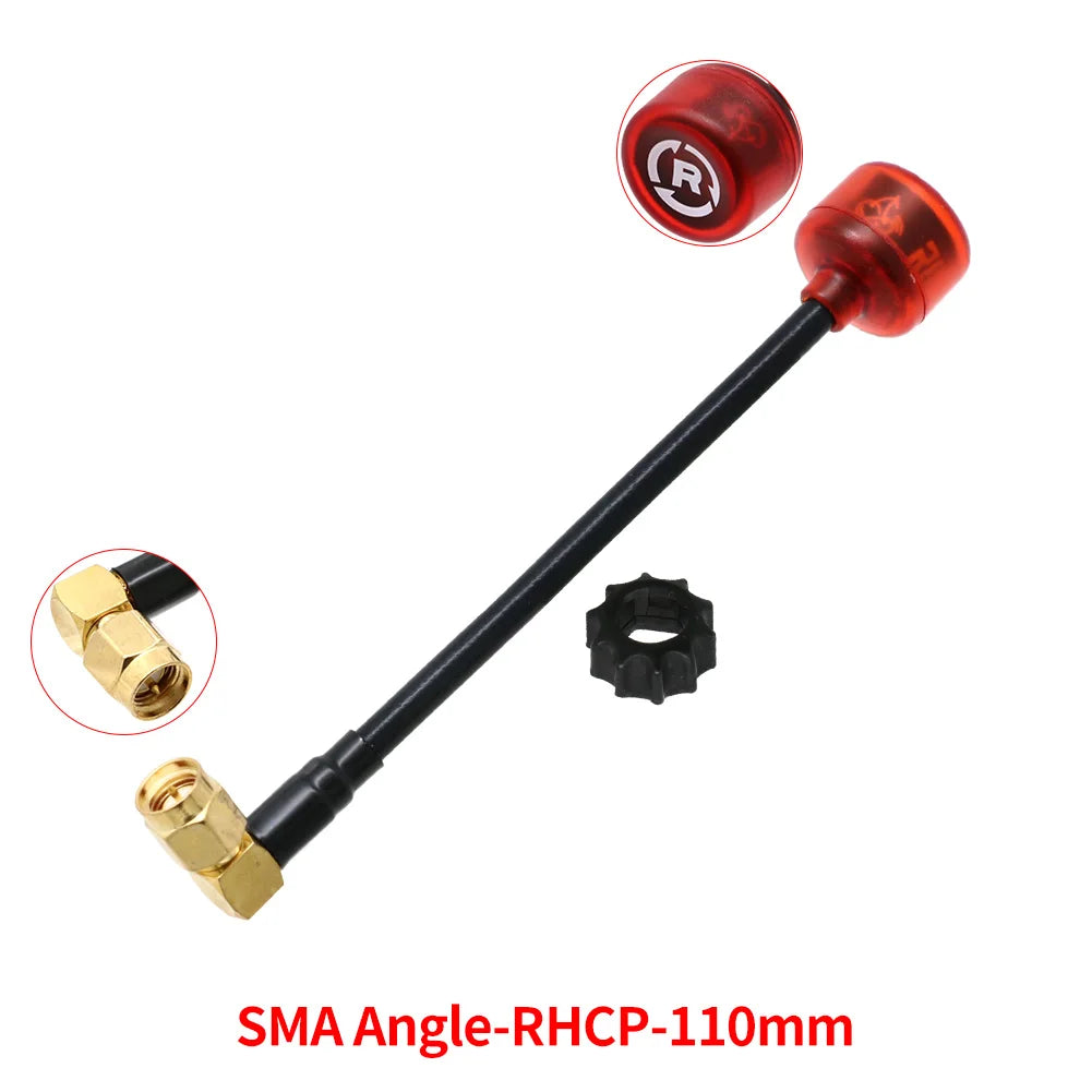Rush Cherry FPV 5.8G Antenna LHCP RHCP SMA long range Racing Antenna