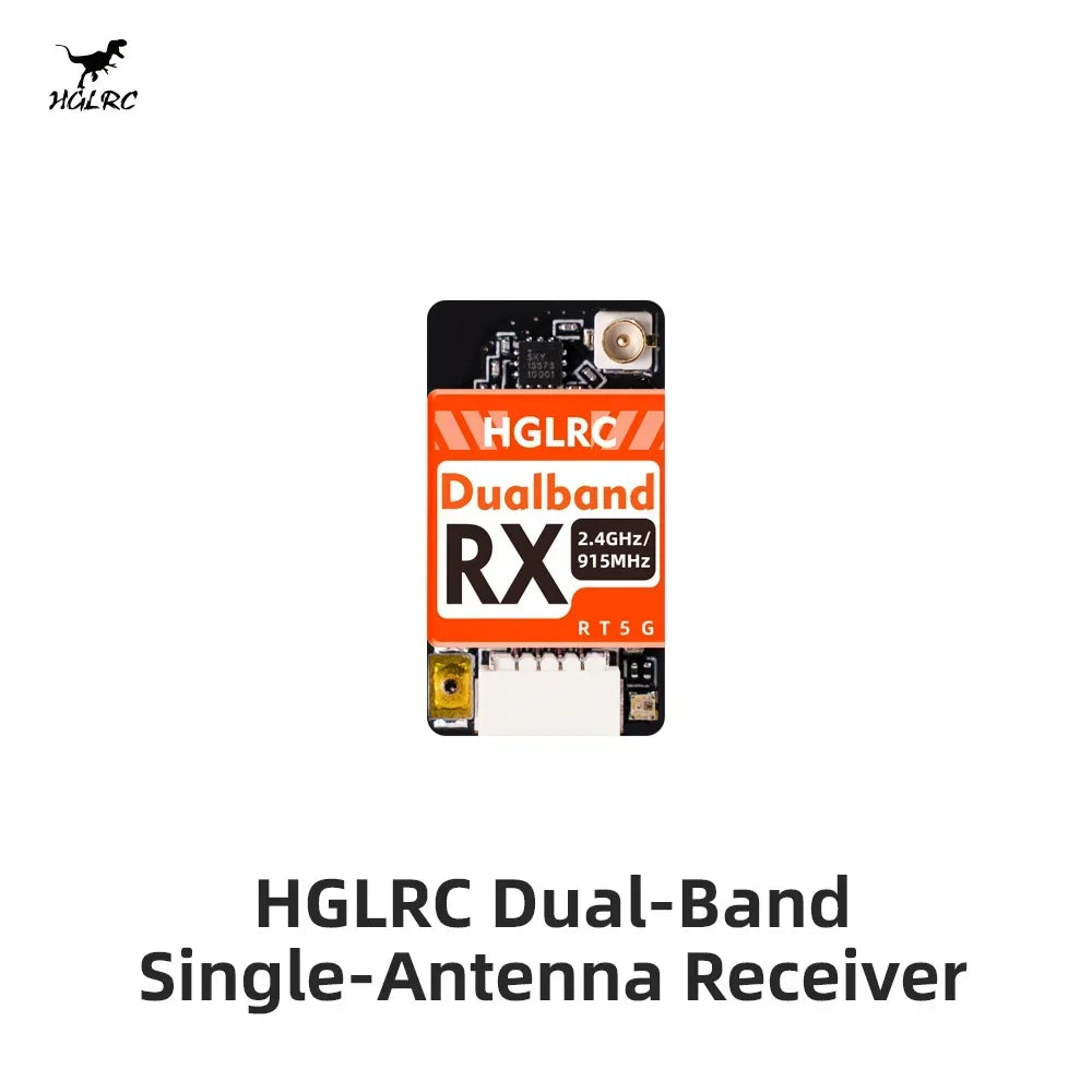 HGLRC ELRS 2.4G Diversity Receiver Dual Antenna