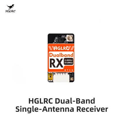 HGLRC ELRS 2.4G Diversity Receiver Dual Antenna