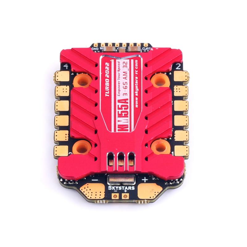 Skystars AM32 KM55A 32Bit 3-6S 20×20MM 4in1 ESC