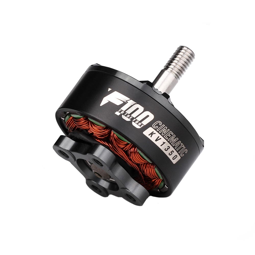 T-Motor F100 2810 1350 kV 1100 kV 5-6 s bürstenloser Motor mit großer Reichweite und Kinocharakter 